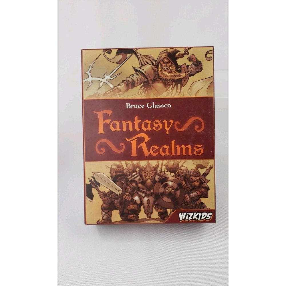 Jester Fantasy Realms WizKids 2017 Board Game Wizard Card Table Complete